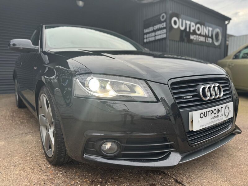 AUDI A3 2.0 TFSI Black Edition Sportback S Tronic quattro Euro 5 5dr 2013