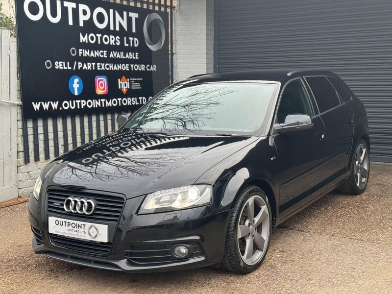 AUDI A3 2.0 TFSI Black Edition Sportback S Tronic quattro Euro 5 5dr 2013